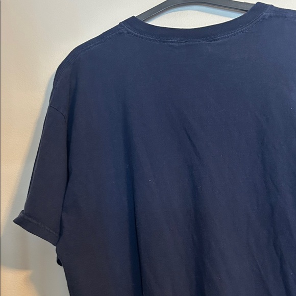 Fruit of the Loom Navy Patriots Football Tee - Picture 10 of 14